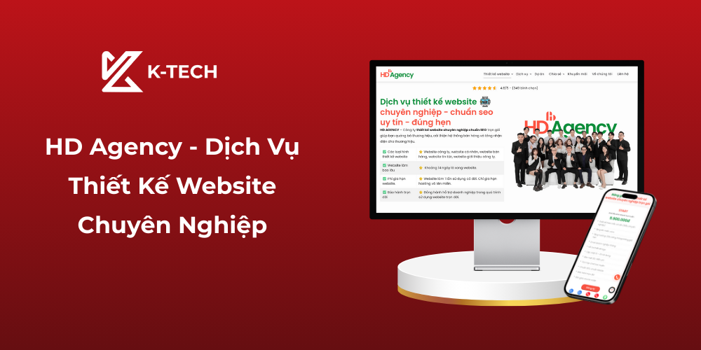 HD Agency - Dịch Vụ Thiết Kế Website Chuyên Nghiệp