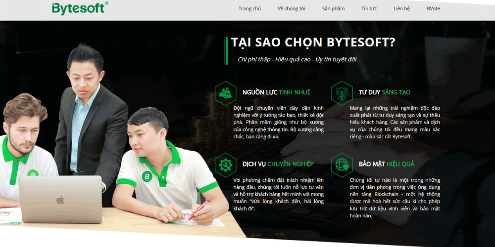 Bytesoft - Công Ty Công Nghệ Phần Mềm Chuyên Nghiệp