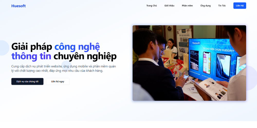 Huesoft - Dịch Vụ Thiết Kế App Mobile Chất Lượng Cao