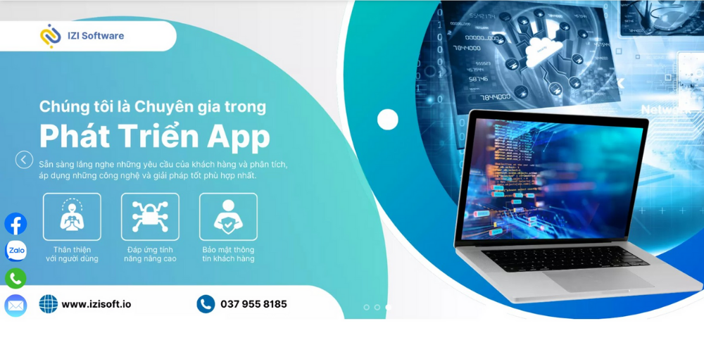IZI Software - Công Ty Thiết Kế App Miền Trung Theo Yêu Cầu