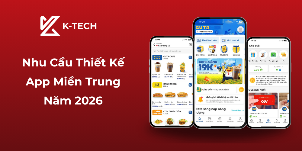 Nhu Cầu Thiết Kế App Miền Trung Năm 2026