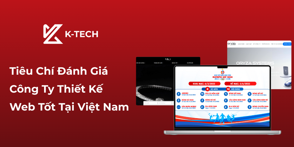 Tiêu chí đánh giá công ty thiết kế web tốt tại Việt Nam