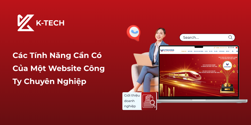 Các Tính Năng Cần Có Của Một Website Công Ty Chuyên Nghiệp