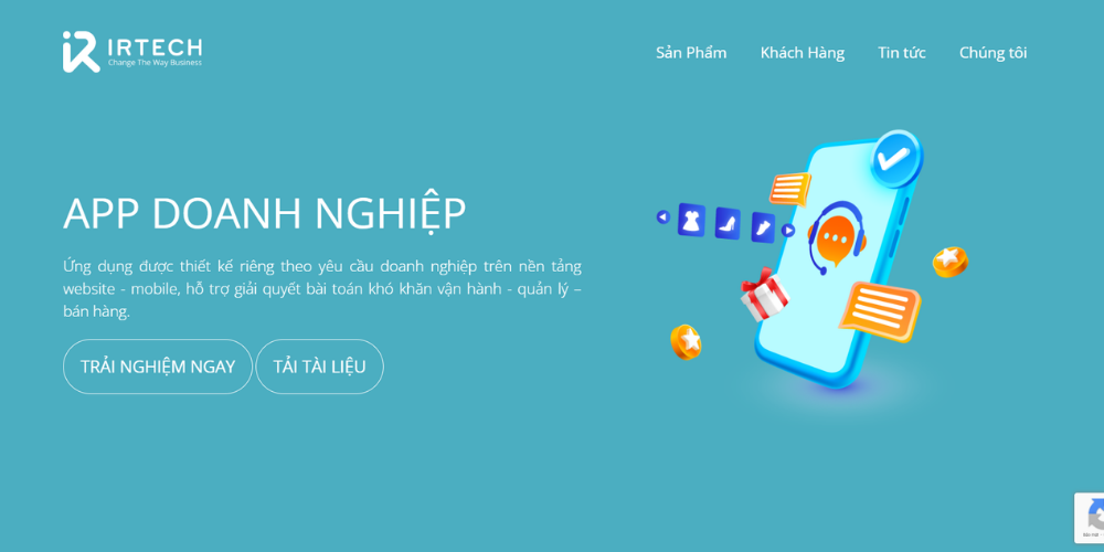 IR Tech - Đơn Vị Thiết Kế App Uy Tín Với Nền Tảng Công Nghệ Vững Chắc