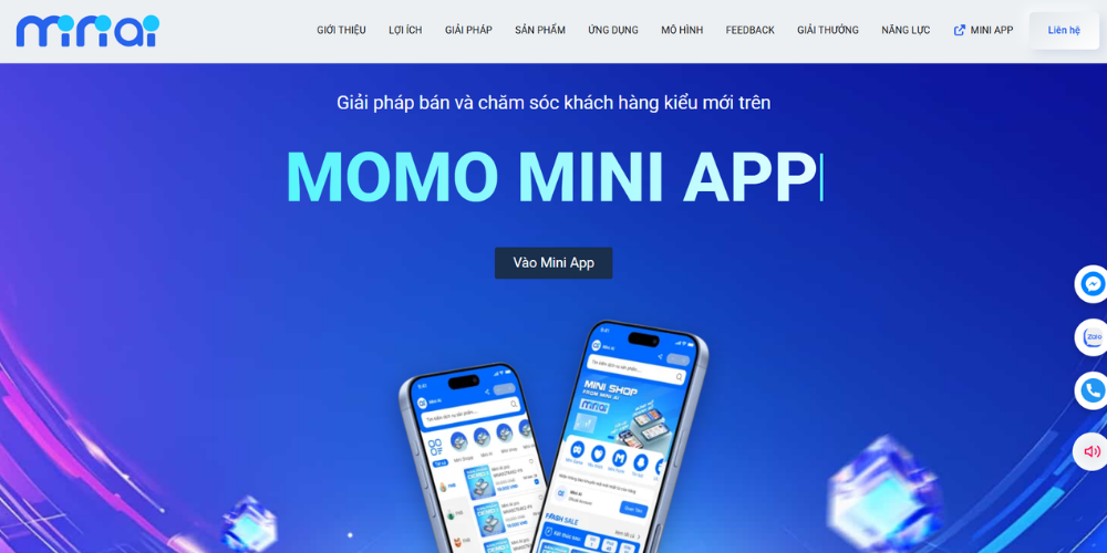 Miniai - Dịch Vụ Thiết Kế App Uy Tín Tích Hợp Công Nghệ AI Hiện Đại