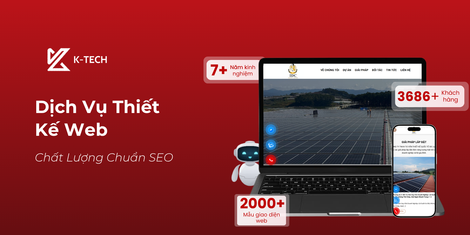 Dịch Vụ Thiết Kế Web Chất Lượng Chuẩn SEO Tại K-TECH
