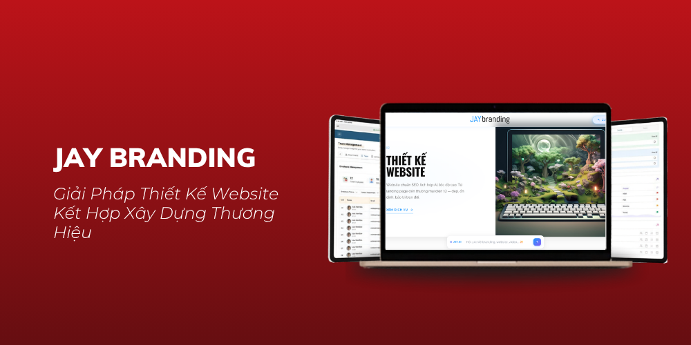 Jay Branding – Giải Pháp Thiết Kế Website Kết Hợp Xây Dựng Thương Hiệu