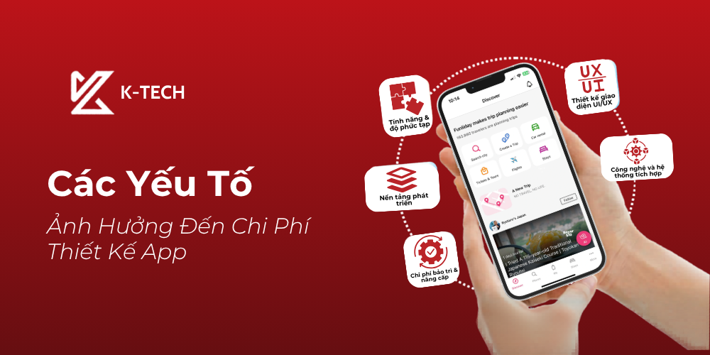 Các Yếu Tố Ảnh Hưởng Đến Chi Phí Thiết Kế App