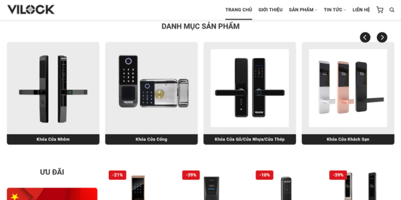 Mẫu Website Bán Hàng (Ecommerce) - Mẫu Website 2026 Nổi Bật Nhất