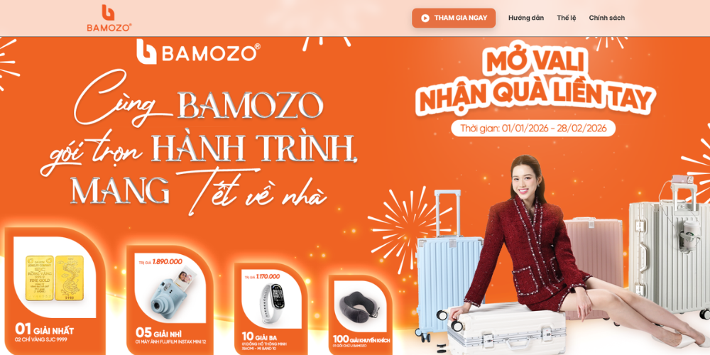 Mẫu Website Landing Page - Mẫu Website 2026 Nổi Bật Nhất
