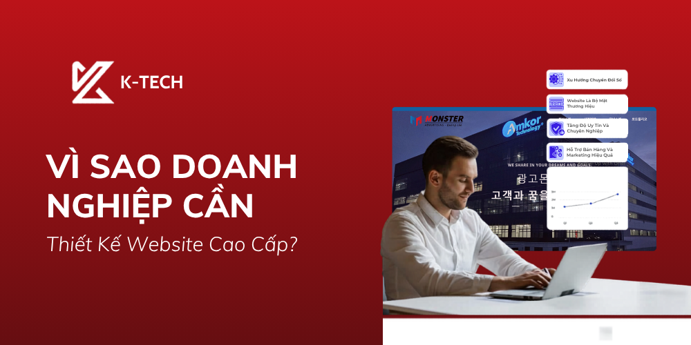 Vì Sao Doanh Nghiệp Cần Thiết Kế Website Cao Cấp