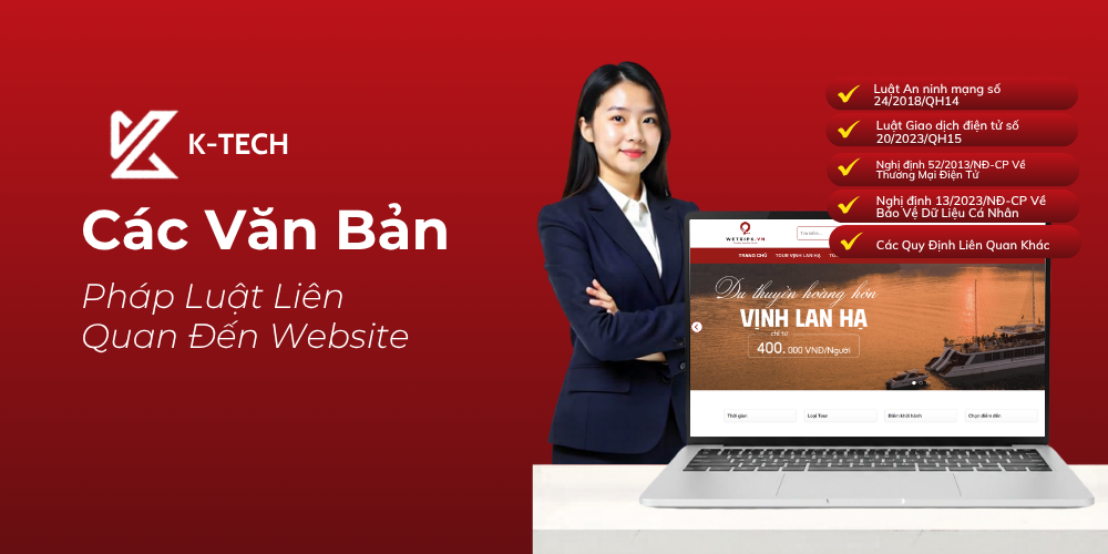 Các Văn Bản Pháp Luật Liên Quan Đến Website