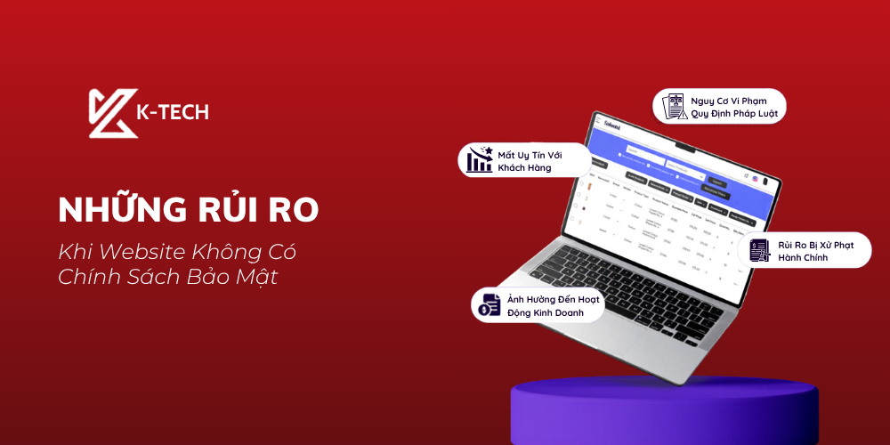 Những Rủi Ro Khi Website Không Có Chính Sách Bảo Mật