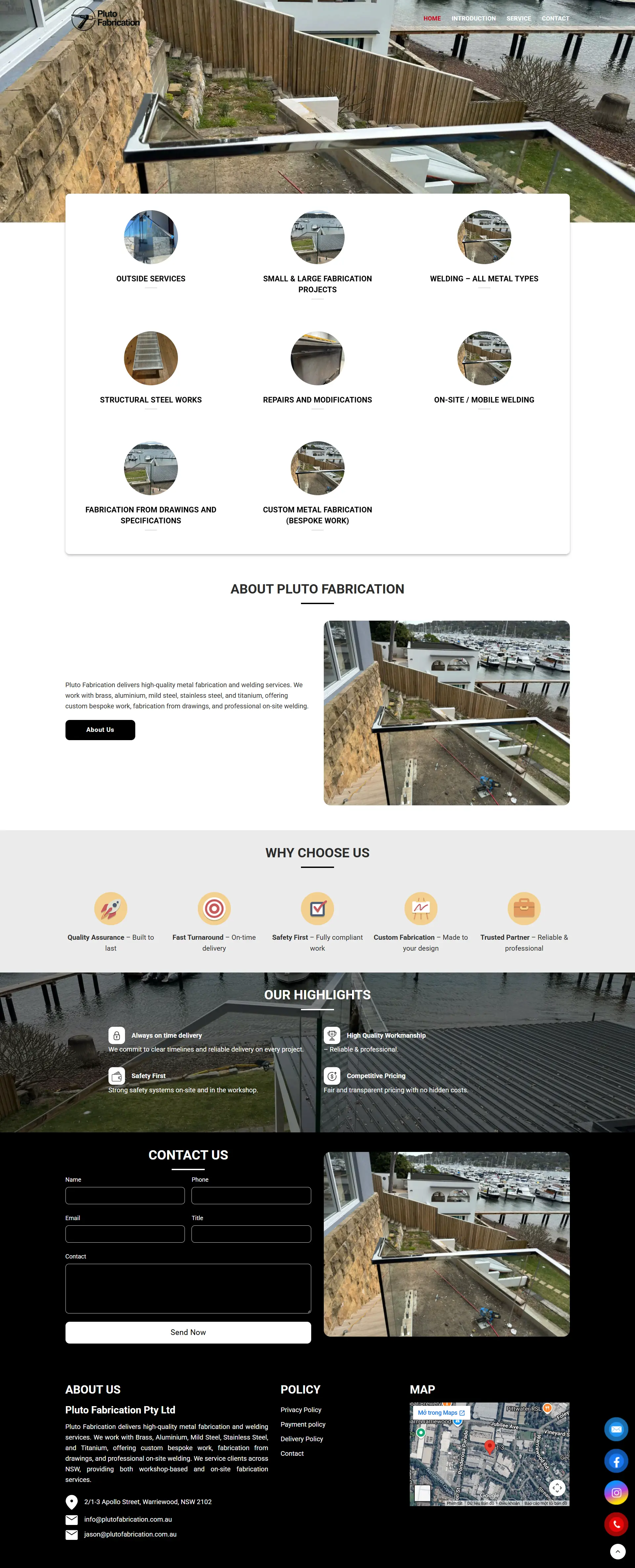 WEBSITE GIA CÔNG CƠ KHÍ