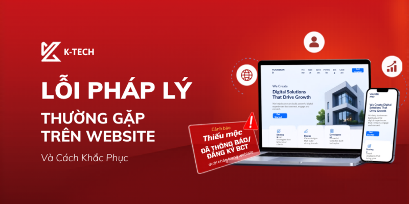 Lỗi Pháp Lý Thường Gặp Trên Website Và Cách Khắc Phục 2026