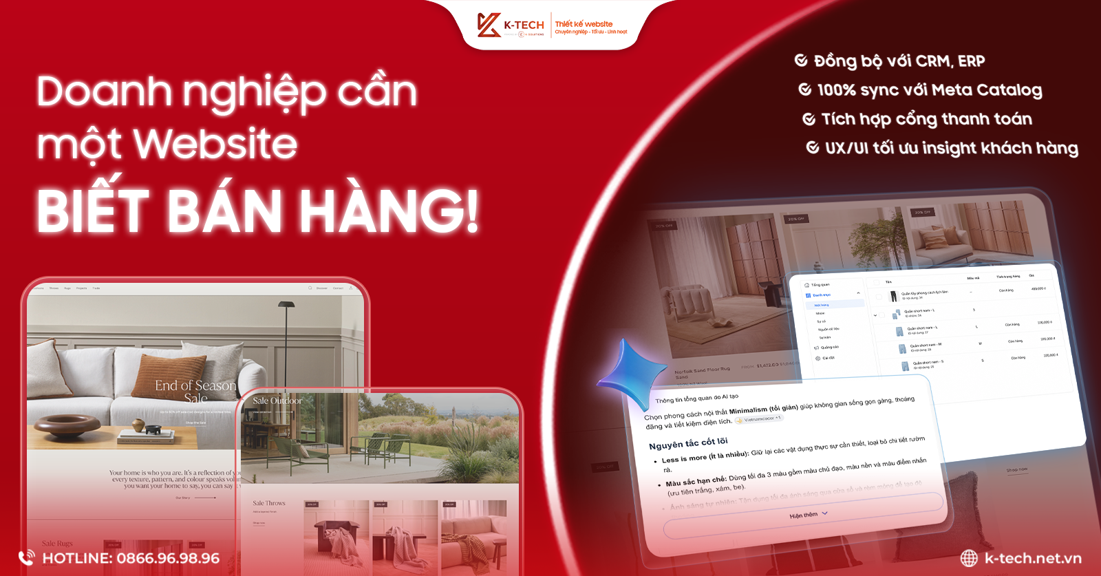 Website đẹp chưa đủ: Doanh nghiệp cần một website biết bán hàng 